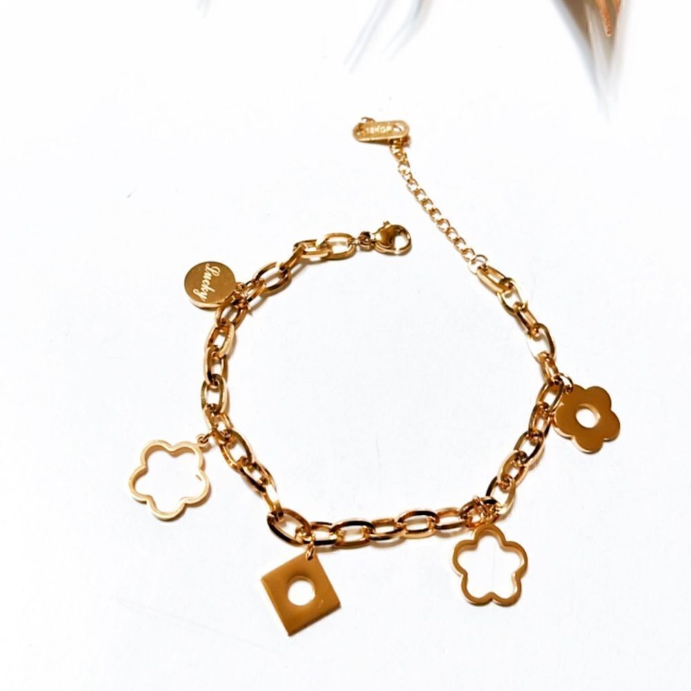 flower bracelet  #1022